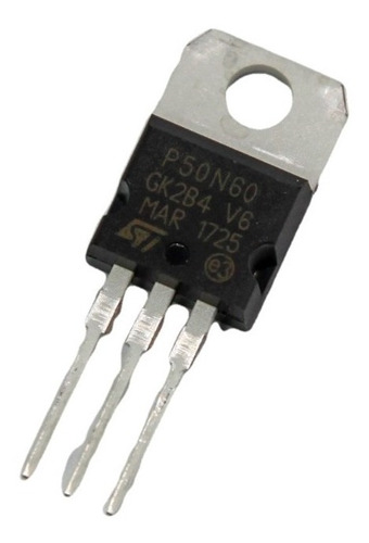Transistor Mosfet Stp50n60 N 600v 50a Electronica X 2u Htec