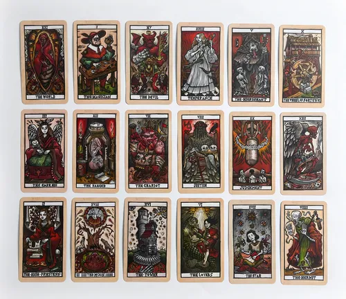 Tarot: Baraja Y Guía Inspirada En El Mundo De Guillermo Del