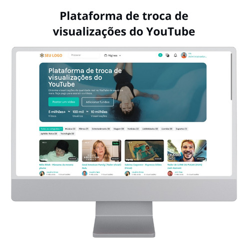 Sistema De Troca De Visualizações Do Youtube