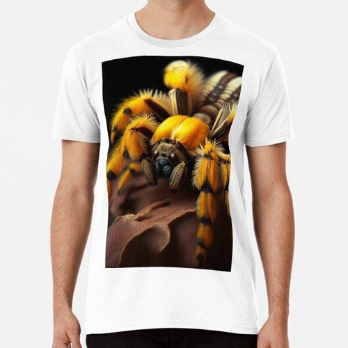 Remera Orange Tarantula Algodon Premium 