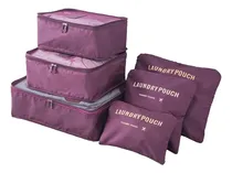 Comprar Set Organizador De Ropa X6 Para Valija\u002Fplacard Con Cierre