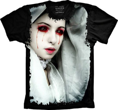 Camiseta Plus Size Legal - Mulher - Woman Blood Tears