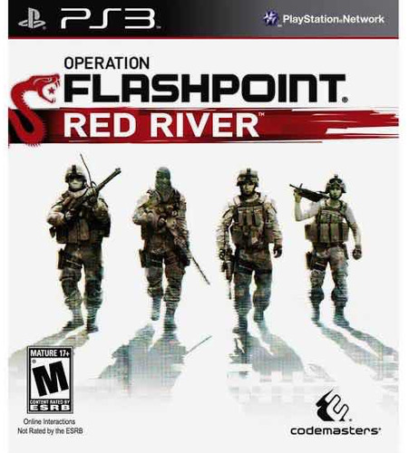 Juego físico Operation Flashpoint Red River para PS3