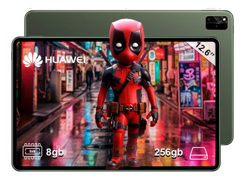 Tablet Huawei Matepad Pro Wgr-w19 12.6 PuLG 256gb-8gb Ram Color Verde Musgo