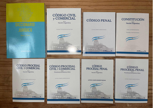 Diccionario + Full Pack X7 C Leyes Complementarias. Nuevos.