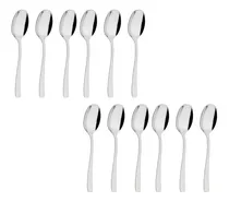 Comprar Cuchara De Mesa Tramontina Cosmos Acero Inoxidable X12 Uni.