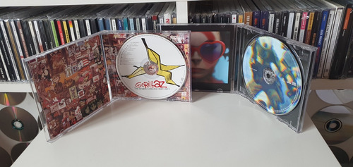 Cd Gorillaz - Singles Collection +cd Gorillaz Humanz - Leia!