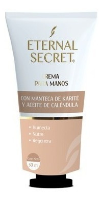 Crema Para Manos Con Karité Y Caléndula Eternal Secret