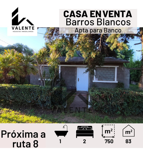 Casa En Venta De  2 Dormitorios En Barros Blancos Km 25