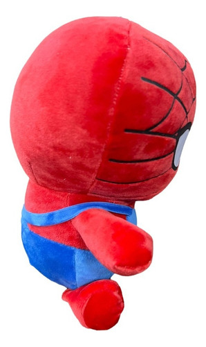 Peluche Spiderman Overol The Top Shopping Spiderman Rojo Tamaño Mediano
