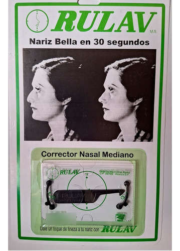 Corrector Nasal / Rulav / Respingador De Nariz