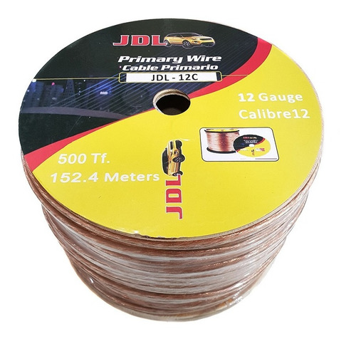 Cable Parlante Jdl Oxigenado Calibre 12 Rollo 152 Mts