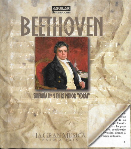 Beethoven Sinfonia Nº 9 Coral Coleccion Aguilar Cd + Libro