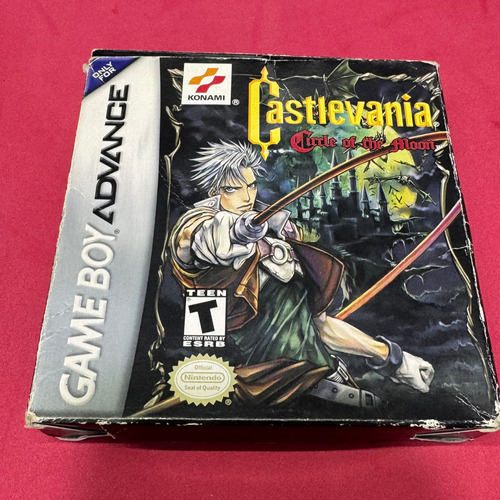 Castlevania Circle Of The Moon Game Boy Advance Original