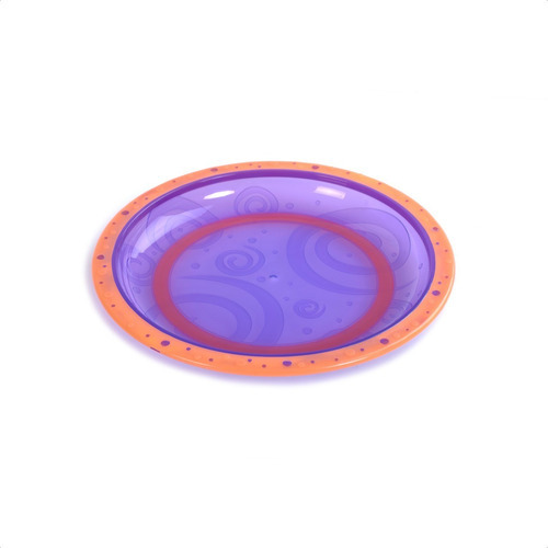 Imagen 2 de 7 de Platos Antideslizantes De Colores Para Bebé -baby Innovation Color Multicuolor