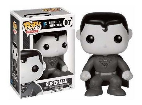 Funko Pop! Dc Heroes # 07 Black & White Superman