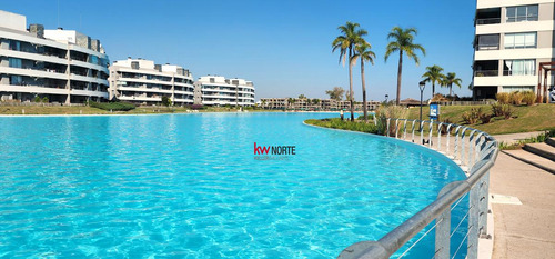 Departamento 2 Amb, Venta Y Alquiler. Parrilla, Jardin Y Cochera. Lagoon Pilar, Villa Rosa, Pilar