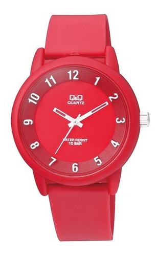 Reloj Q&q Modelo Vrj009 Rojo