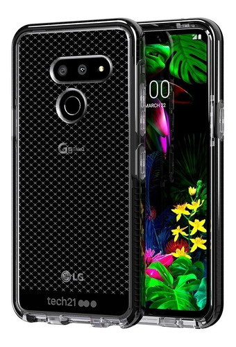 Case Tech21 Evo Check Para LG G8 Smoke