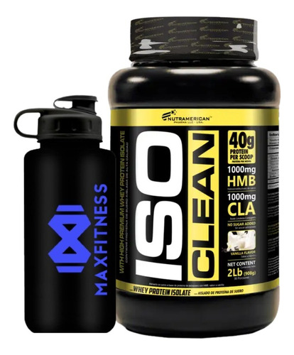 Iso Clean 2lbs Cla Proteina Hmb - Unidad a $159900