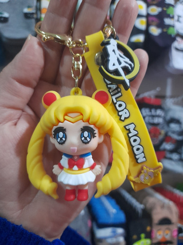 Llaveros Goma Anime Superheroes Y Clásicos Importados!