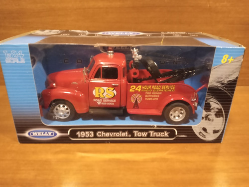 Chevrolet Pick Up 1953 / Tow Truck / Welly/ Escala 1:24