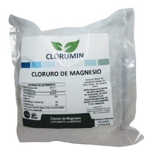 2 Kg Cloruro De Magnesio Consumo Humano