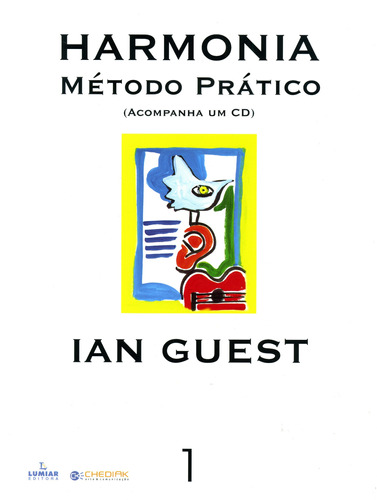 Harmonia - Método prático - Volume 1, de Guest, Ian. Editora Irmãos Vitale Editores Ltda, capa mole em português, 2009