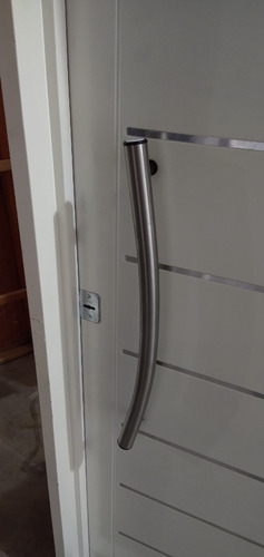 Imagen 3 de 4 de Puerta Doble Chapa Inyectada 80x200 Barral Curvo Atex