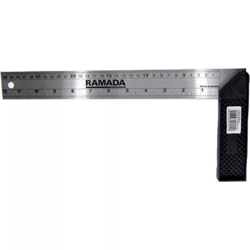 Esquadro Ramada Pvc 25 Cm - 1505