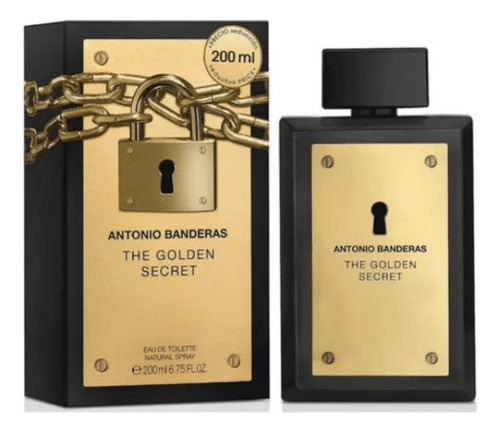 Perfume Antonio Banderas The Golden Secret Edt 200ml Cab