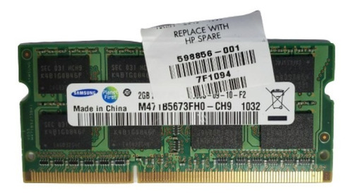Memoria Ram Samsung Ddr3 1333 Pc3-10600s M471b5673fho-ch9