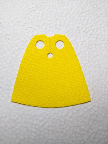 Lego Repuesto Dc Robin Accesorio / Capa Amarilla Tela Suave