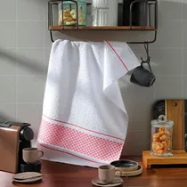 Comprar Set X6 Repasadores Dohler Blancos Guarda De Colores 45x70cms