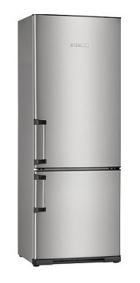 Heladera Koh-i-noor 302l Acero Kad-3294/7 C/freezer Combi Dy