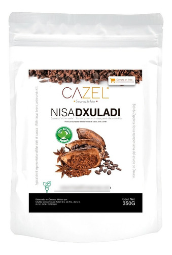 Polvo Para Bebida De Cacao Con Chile Y Anís Nisa Dxuladi Oax