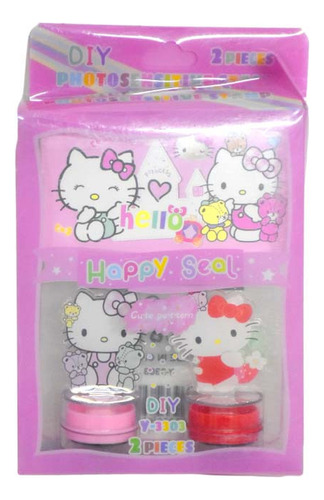 Kit Sellos, Hello Kitty, Kawaii, Para Regalo