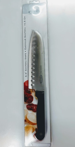 Cuchillo Santoku 6.5puLG 16,5cm Press  Acero Inox Bmg