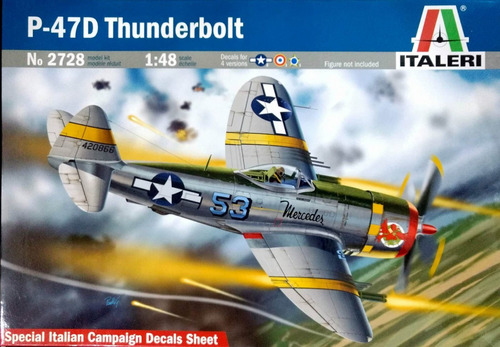 Italeri 1/48 2728 P-47 D Thunderbolt Italian Campaign