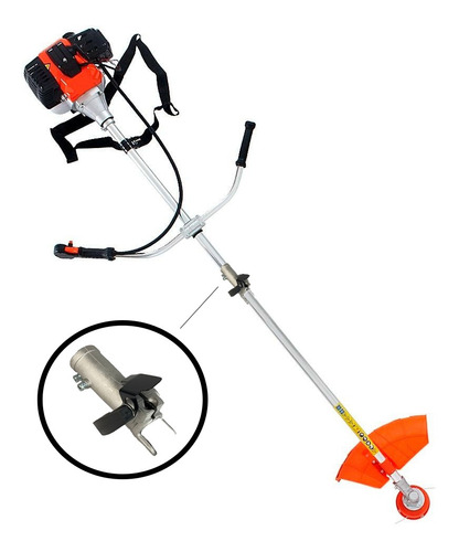 Roçadeira Nakan Mult-função 63cc 2t C/sabre De Poda 30cm