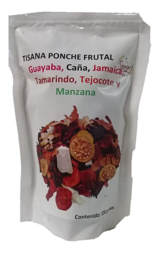 Tisana Ponche Frutal: Manzana, Guayaba, Tejocote... 100 Grm.