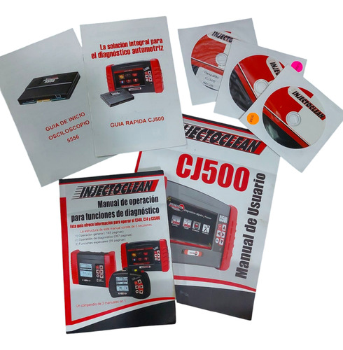 Scanner Automotriz Cj500 Escaner Injectronic Osciloscopio