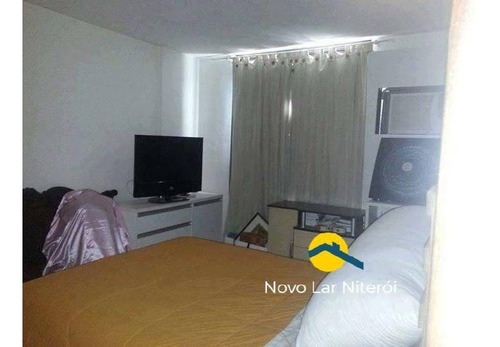 Imagem 7 de 15 de Excelente Apartamento Todo Montado Com Lazer Próximo A Praia De Charitas - 107