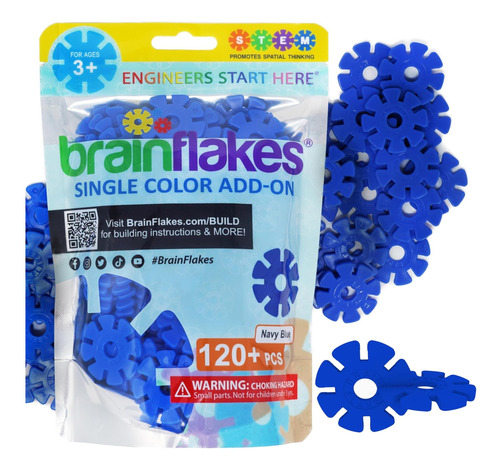 Cerebra Flakes Add -on 120 Piezas Pouche Resellable Azul