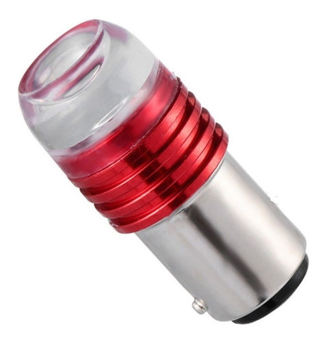 Lampara 12v 1 Polos 3 Leds 5050 Roja Flash .x2 P332