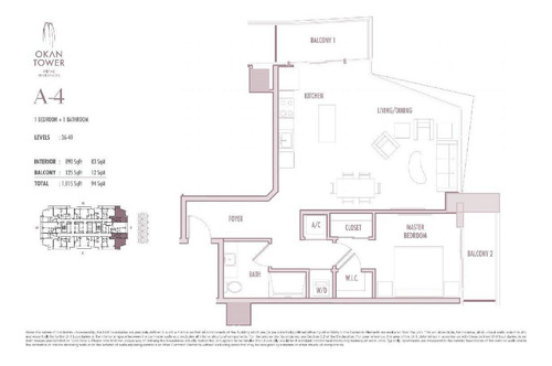 Imagen 2 de 30 de Venta. Departamento 2 Amb 94m2. Con Amenities Y 2 Balcones Al Oceano. En El Centro De Miami.