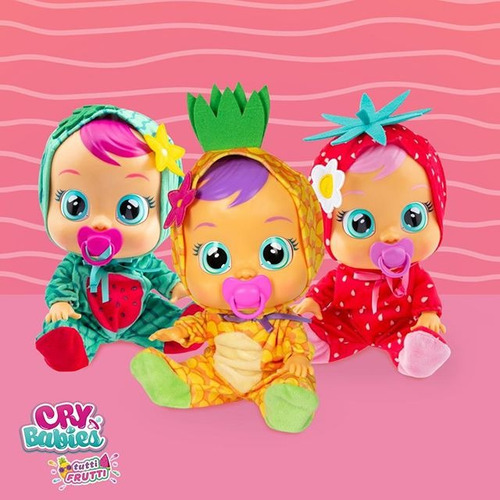 Cry Babies Tutti Frutti Mia Ella Muñeca Bebe Lloron C/ Aroma