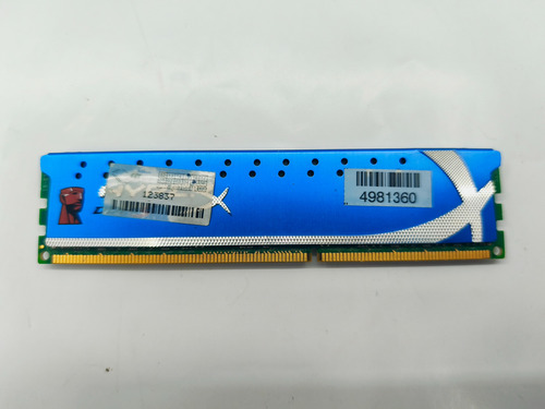 Memória Desktop 2gb Ddr3 1333mhz Kingston Hyper X Genesis (Usado)
