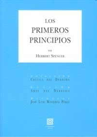 Libro Primeros Principios,los - Spencer,herbert