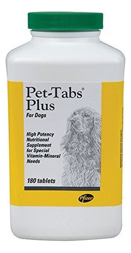 Pettabs Plus Para Perros 180 Pestanas